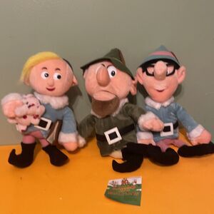 Rudolph and the Island of Misfit Toys Herbie the Elf Tall Elf Boss Elf Stuffins